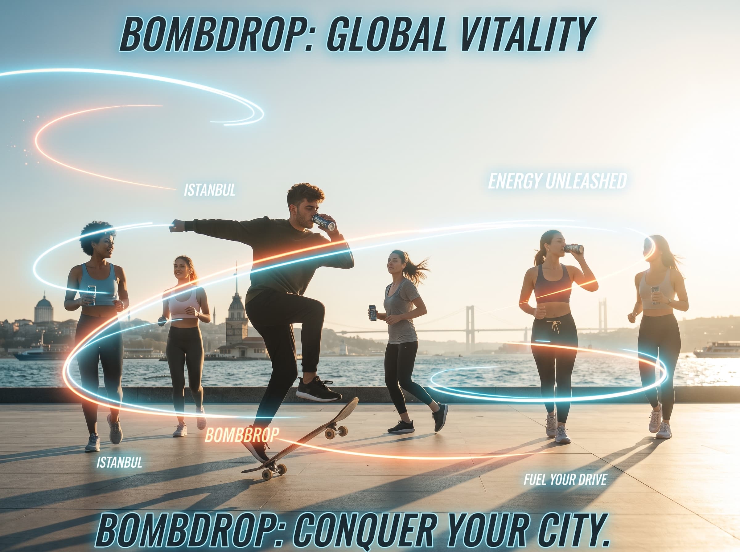 Bompdrop Global Vitality campaign