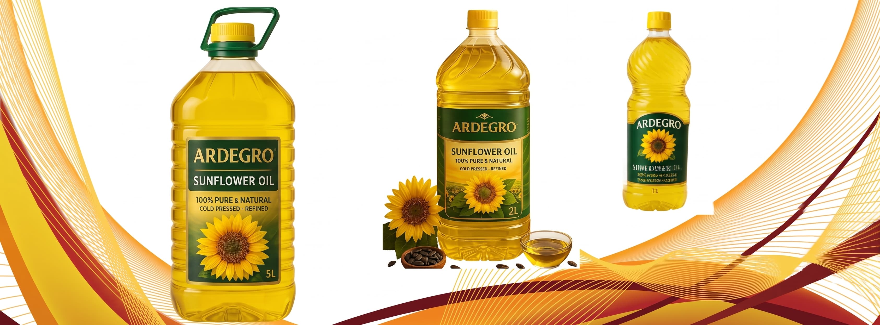 ARDEGRO Sunflower Oil range