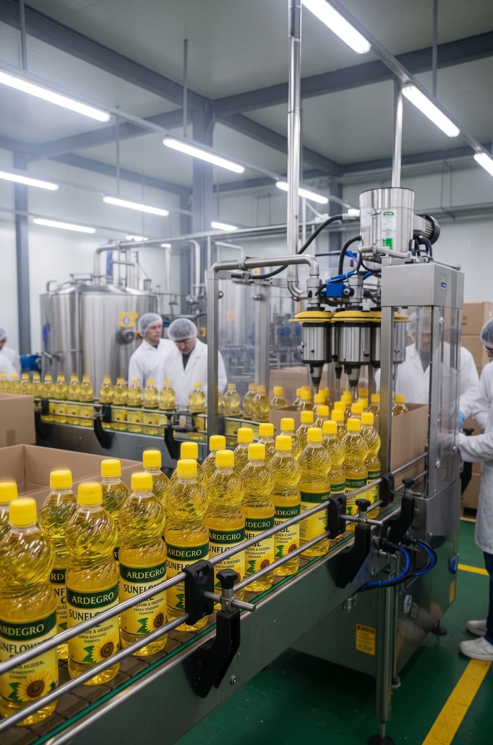 ARDEGRO Sunflower Oil production line