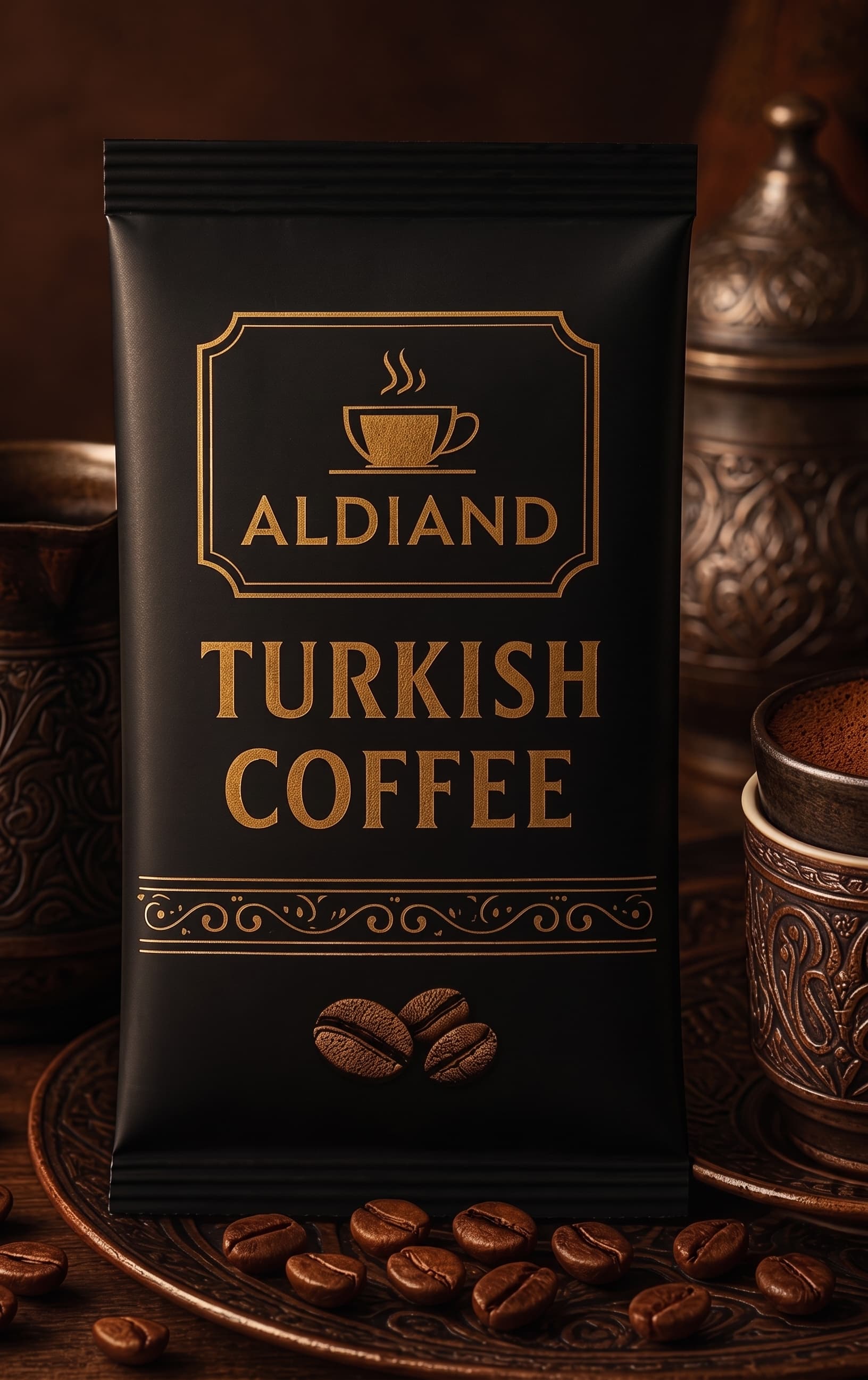 Aldiand Turkish Coffee pack